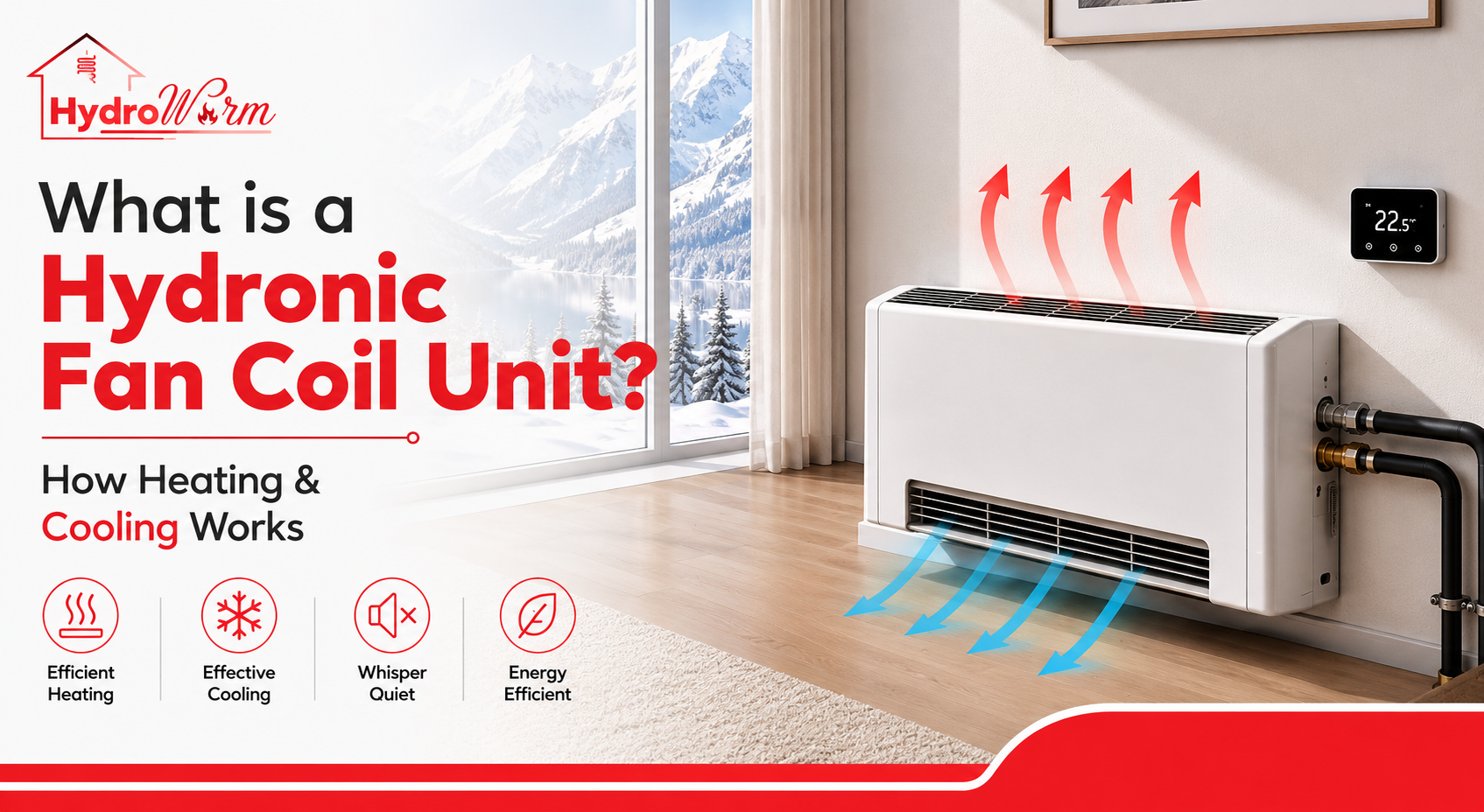 What is hydronic fan coil unit?